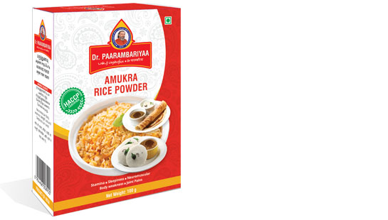 Amukkara Rice Powder - Dr Paarambariyaa Herbal Products
